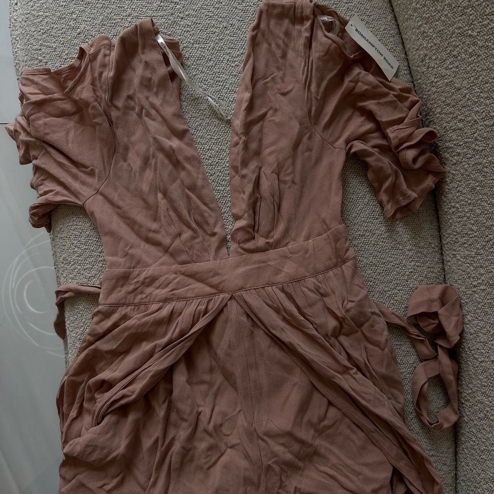 Tan Romper
